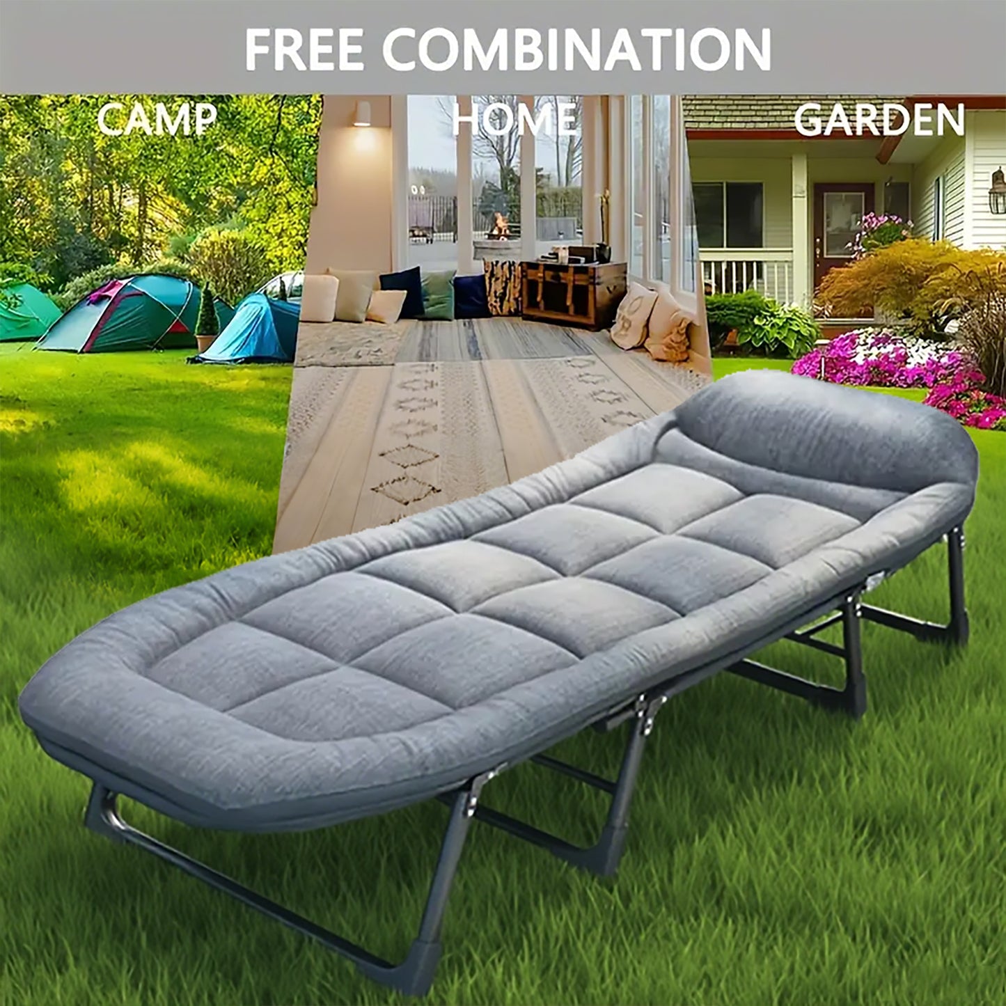 Easy to Clean, Ideal for Hard Floors Open Back Design for Home Office & Outdoor Use, Sturdy Steel Frame