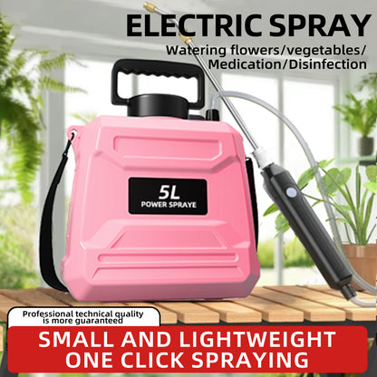 SZTAA Garden Sprayer with Adjustable Shoulder Strap for Lawn,Garden,Cleaning 5L