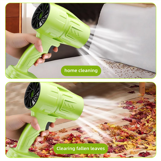 Power Cordless Leaf Blower 20V，1 Battery Handheld for Yard, Lawn, Driveway & Snow,260 CFM/76 MPH Air Speed,Variable Speed, Lightweight