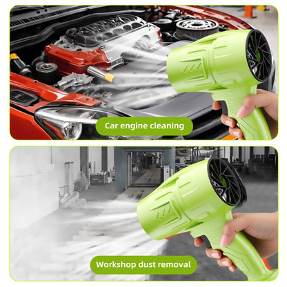 Power Cordless Leaf Blower 20V，1 Battery Handheld for Yard, Lawn, Driveway & Snow,260 CFM/76 MPH Air Speed,Variable Speed, Lightweight