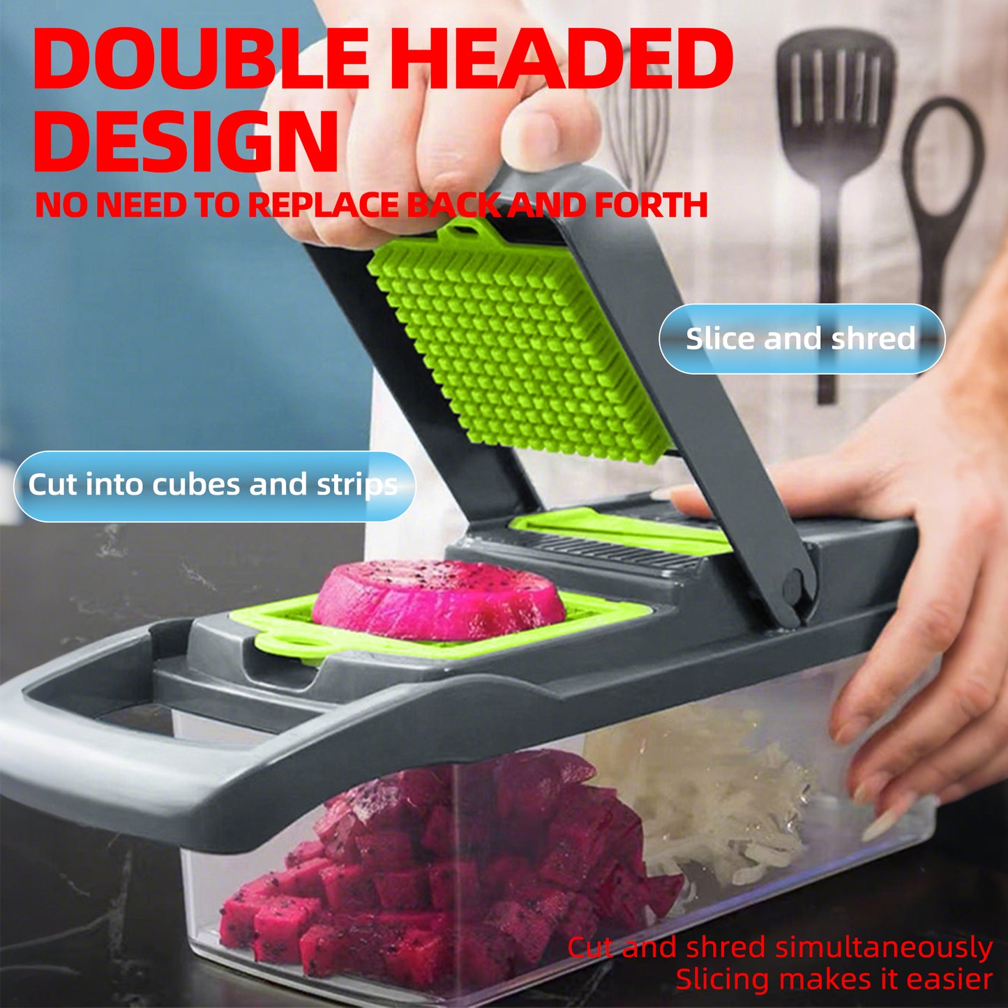 Premium Veggie Chopper Slicing Pro